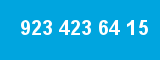 923 423 64 15